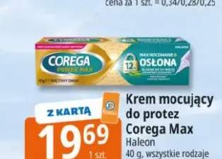 Krem mocujący do protez Corega Max