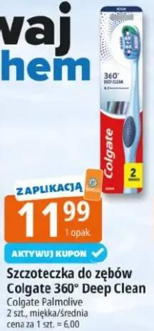 Szczoteczka do zębów Colgate 360° Deep Clean