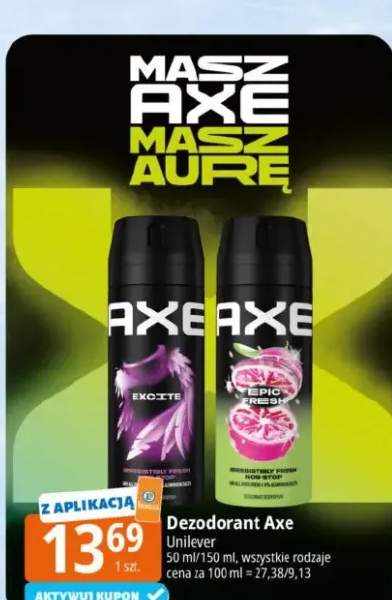 Dezodorant Axe Unilever 50ml/150ml