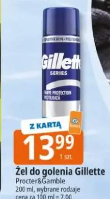 Żel do golenia Gillette Series Procter&Gamble 200ml wybrane rodzaje