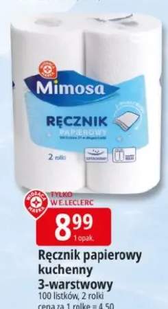Ręcznik papierowy kuchenny 3-warstwowy Mimosa