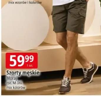Szorty męskie Moraj roz. M-3XL mix kolorów