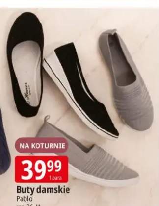 Buty damskie na koturnie Pablo roz. 36-41