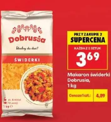 Makaron świderki Dobrusia
