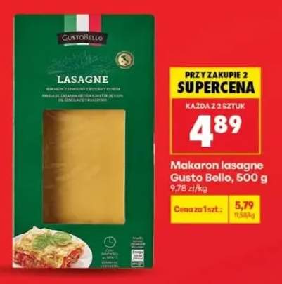 Makaron lasagne Gusto Bello