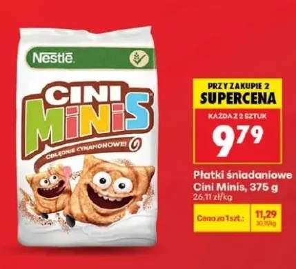 Płatki śniadaniowe Nestle Cini Minis