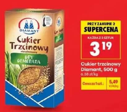 Cukier trzcinowy Diamant Dry Demerara