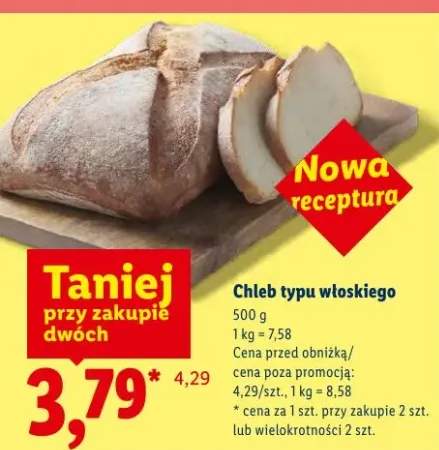 Chleb typu włoskiego