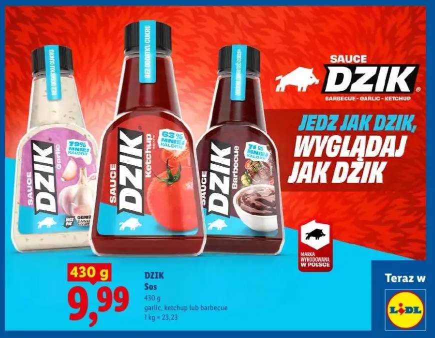 Sos barbecue Dzik
