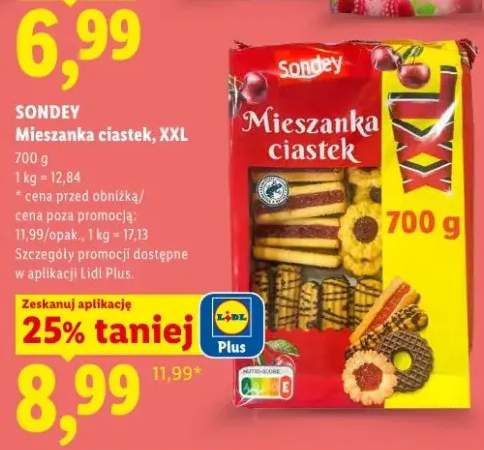 Mieszanka ciastek XXL Sondey