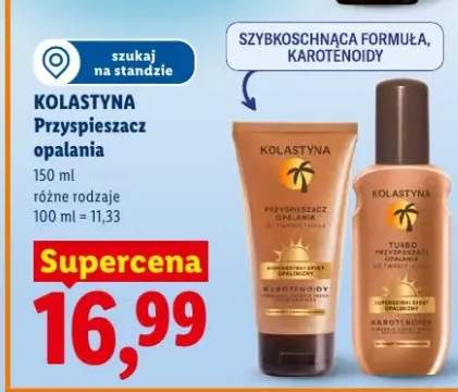 Przyspieszacz opalania Kolastyna
