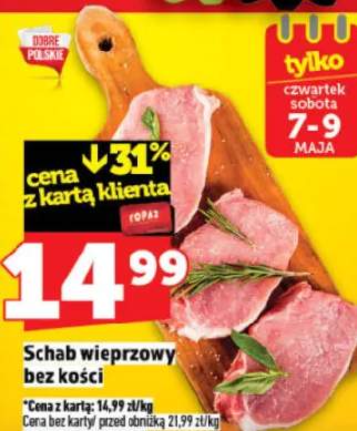 Schab wieprzowy bez kości
