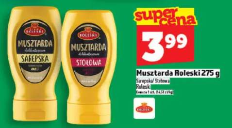 Musztarda stołowa Roleski 275g