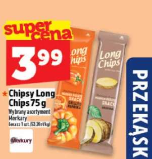 Chipsy Long Chips Merkury 75g