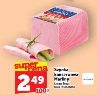 Szynka konserwowa Morliny Animex Foods