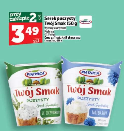 Serek puszysty Twój Smak naturalny Piątnica