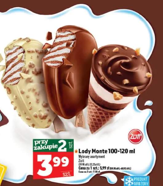 Lody Monte Zott