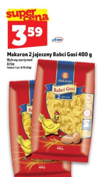 Makaron 2 jajeczny Babci Gosi Artex