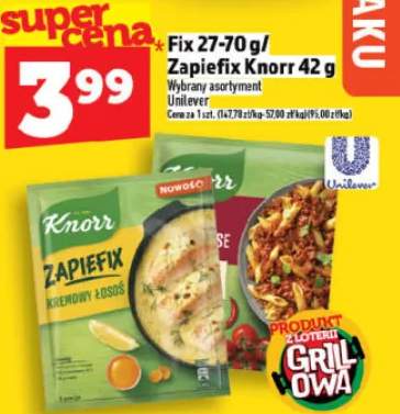 Zapiefix Knorr kremowy łosoś Unilever
