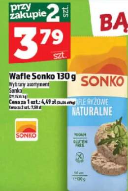Wafle ryżowe naturalne Sonko