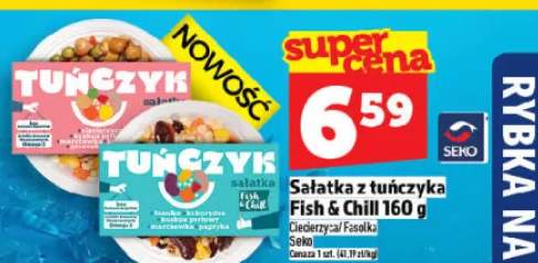Sałatka z tuńczyka Fish & Chill Seko fasolka