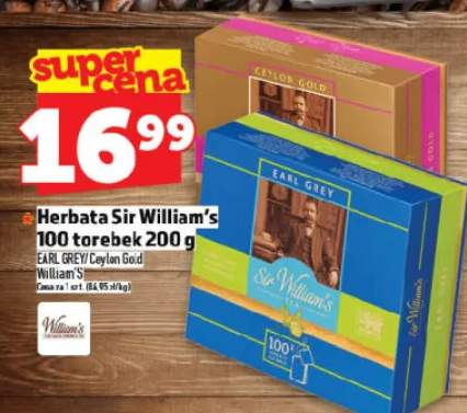 Herbata Sir William's Ceylon Gold