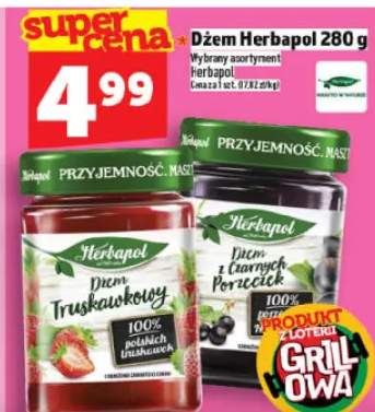 Dżem Herbapol z czarnych porzeczek