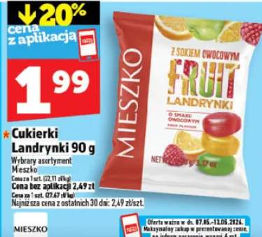 Cukierki Landrynki Mieszko
