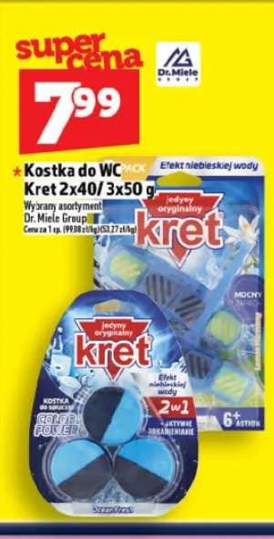 Kostka do WC Kret 3x50g