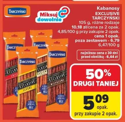 Kabanosy Exclusive Tarczyński