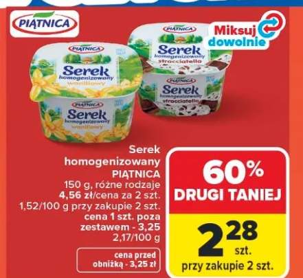 Serek homogenizowany Piątnica