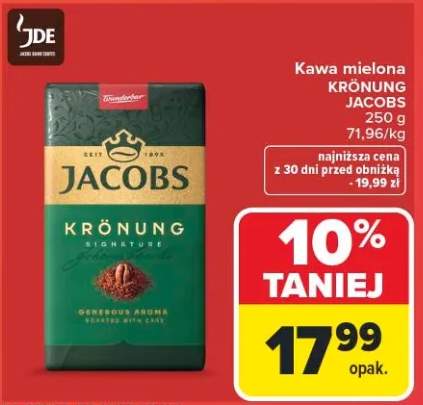 Kawa mielona Krönung Jacobs