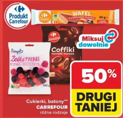 Cukierki Carrefour