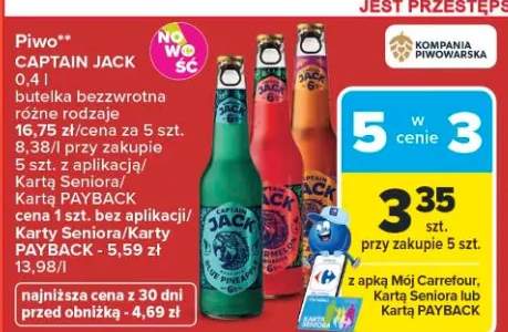 Piwo Captain Jack