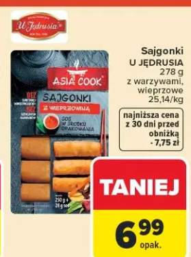 Sajgonki U Jędrusia wieprzowe