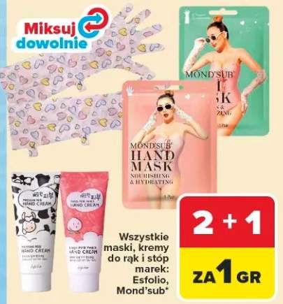 Maski do rąk i stóp Mond'sub