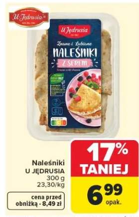 Naleśniki z serem U Jędrusia