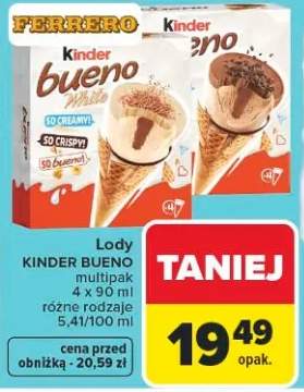 Lody Kinder Bueno multipak