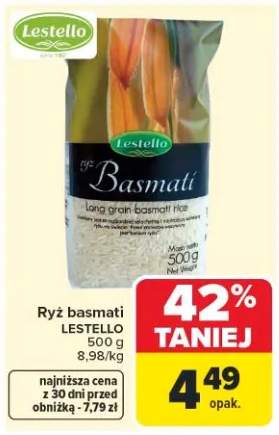 Ryż basmati Lestello