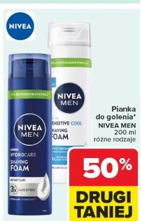 Pianka do golenia Nivea Men Sensitive Cool