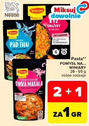 Pasta Tikka Masala Winiary Pomysł Na