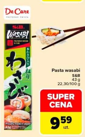 Pasta wasabi S&B