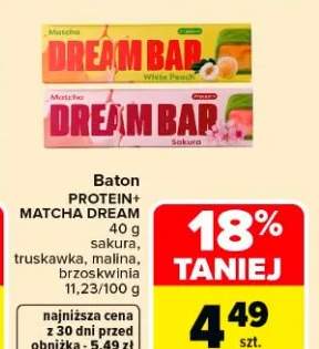 Baton Protein+ Matcha Dream brzoskwinia Matcha Dream