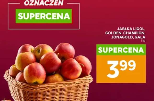 Jabłka Gala polskie