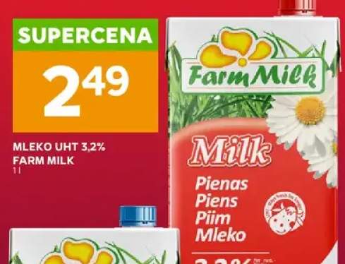 Mleko UHT 1,5% Farm Milk