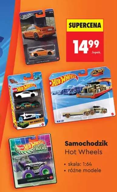 Samochodzik Hot Wheels 3-pak skala 1:64