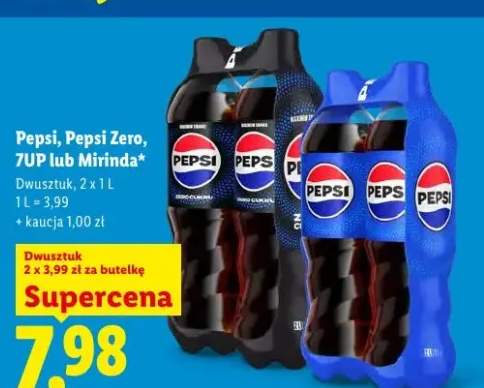 Napój Mirinda dwusztu 2x1l
