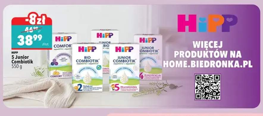 Mleko modyfikowane HiPP 5 Junior Combiotik