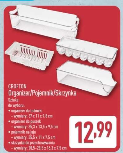 Skrzynka do przechowywania Crofton 20,5x28,5x16,3x7,5cm