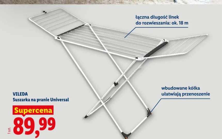 Suszarka na pranie Vileda Universal